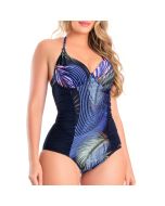 MAIO C/ BOJO DRAPEE ESTAMPADO ZERO BARRIGA