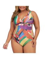 BODY MAIÔ MODELADOR ESTAMPADO
