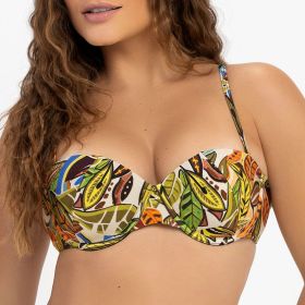TOP BUSTIE COM BOJO ESTAMPADO